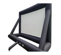 Compatible For Universal Inflatable Movie Projection Screen Outdoor Large Mobile Portable Advertising Promotion Inflatable Model Screen Custom Size and Color(30ft)