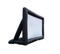 Compatible For Universal Portable 8 10 14 Ft Inflatable Projector Screen with Low-Noise Blower Blow Up Movie Screen for Cinema and TV Movies(Custom)