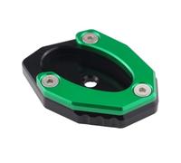 Compatible For Versys X 300 Versys-X 300 Unban VERSYS-X 250 X250 2017-2022 Kickstand Foot Side Stand Support Extension Enlarger Pad(Green-180 Degree)