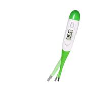 Compatible For Veterinary digital thermometer flexible animal package Bendable electronic soft head pet people(R)