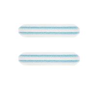 Compatible for Vileda， H2prO / ，Compatible for O-Cedar， H2prO Robot Vacuum Cleaner Flat Mop Pad Rags Home Floor Cleaning Mops Replacement Accessories(2pcs)