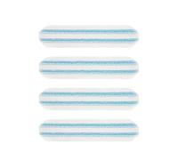 Compatible for Vileda， H2prO / ，Compatible for O-Cedar， H2prO Robot Vacuum Cleaner Flat Mop Pad Rags Home Floor Cleaning Mops Replacement Accessories(4pcs)