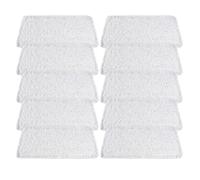 Compatible for Vileda Steam XXL/PlusXXL Washable Replacement Reusable Deep Cleaning Pads Microfibre Cloths Cleaner Accessories Parts(10Pcs)