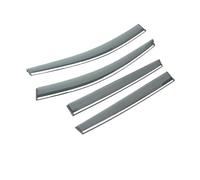 Compatible For Volkswagen Compatible For Tiguan L 2017 2018 Styling Vent Sun Deflectors Guard ABS Accessories 4Pcs/1Set Smoke Window Rain Visor