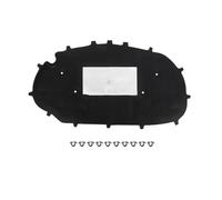 Compatible for Volkswagen Golf 6/Golf 6 GTI Car Hood Engine Sound Insulation Pad Cotton Soundproof Cover Thermal Heat Insulation Pad Mat(Type A)