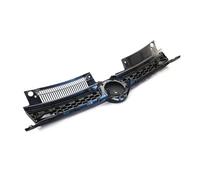 Compatible For Volkswagen Golf 6 MK6 2009 2010 2011 2012 2013 Honeycomb Mesh Car Front Bumper Radiator Grille GTI Style Center Racing Grill(Glossy Black)