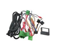 Compatible for Volvo XC90 high end s90 v90 cable Car 16Pin Wiring Harness Adapter Canbus Box Decoder Android Radio Power Cable(Canbus With Cable)