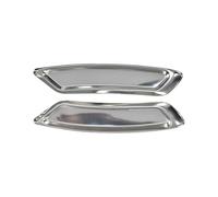 Compatible for VW Passat B8 Saloon/Estate Stainless Steel Chrome Exhaust Deflector Frame 2015-2018 Rear Rline Tuning Highline TSU FSU