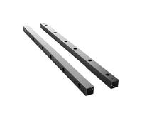 Compatible For VzBoT, 1Pcs CF-Tube Drilling Carbon Fiber Roll Wrapped Twill Square Tube 3D Printer Accessory