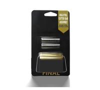 Compatible for Wahl, 5 Star Service Finale Shaver Replacement Foil and Blade Cutter Head 8164 Hair Clipper Barber Accessories(Black Set)