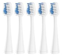 Compatible for Waterpik Replacement Toothbrush Heads, Soft Bristles for Select Models(5PCS White)