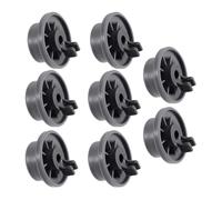Compatible For Whirlpool，Kenmore，Dishwasher AD-8Pcs Dishwasher Wheel Durable 165314 Dishwasher Lower Rack Wheel Replacement Fit