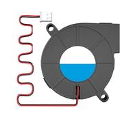 Compatible For WINSINN， 5015 50mm Fan 5V 12V 24V 1 Meter, 3D Printer Micro Blower Hydraulic/Dual Ball Bearing, Brushless Cooling 50x15mm 2PIN(5V Dual Ball 1M)