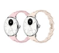 Compatible for Withings Smartwatch Bands, Lamshaw 18mm, 20mm Elastic Silicone Hollowed Out Replacement Straps Compatible for Withings ScanWatch 2 42mm/ScanWatch Horizon/ScanWatch 42mm/Steel HR 40mm