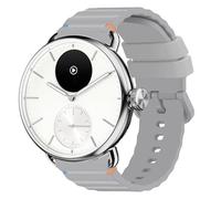 Compatible for Withings Smartwatch Bands, Lamshaw 18mm, 20mm New Silicone Woven Line Adjustable Replacement Strap Compatible for Withings ScanWatch 2 42mm/ScanWatch Horizon/ScanWatch 42mm/Steel HR