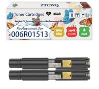 Compatible for Xerox 006R01513 Toner Cartridges Work for Xerox WorkCentre 7500 Series 7525 7530 7535 7545 7556 7800 Series 7830 Printers (2 Pack Black)