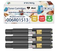 Compatible for Xerox 006R01513 Toner Cartridges Work for Xerox WorkCentre 7845 7845 F 7845 i 7845 Series 7845T 7855 7855 F 7855 Printers (3 Pack Black)
