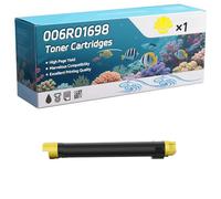 Compatible for Xerox 006R01698 Toner Cartridges, Work for Xerox AltaLink C8055 C8055F C8070 C8070F Printers, Toner Cartridges 006R01699 006R01700 006R01697 (1 Pack Yellow)