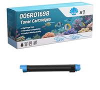 Compatible for Xerox 006R01698 Toner Cartridges, Work for Xerox AltaLink C8055 C8055F C8070 C8070F Printers, Toner Cartridges 006R01699 006R01700 006R01697 (1 Pack Cyan)