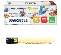 Compatible for Xerox 006R01742 Toner Cartridges Work for Xerox AltaLink C8130 C8135 C8145 C8155 C8170 Printers, with Chip, High Yield 69000 Pages, High-Definition Printing (1 Pack Yellow)