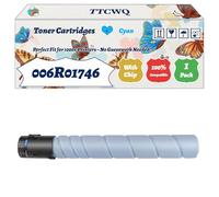 Compatible for Xerox 006R01746 Toner Cartridges Work for Xerox AltaLink C8130 C8135 C8145 C8245 C8155 C8170 C8235 C8255 Printers (1 Pack Cyan)