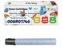 Compatible for Xerox 006R01746 Toner Cartridges Work for Xerox AltaLInk C8130 C8135 C8145 C8245 C8155 C8170 C8235 C8255 Printers (1 Pack Cyan)