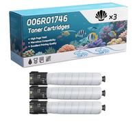 Compatible for Xerox 006R01746 Toner Cartridges, Work for Xerox AltaLink C8130 C8135 C8145 Printers, Toner Cartridges (3 Pack Black)