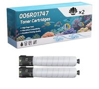 Compatible for Xerox 006R01747 Toner Cartridges, Work for Xerox AltaLink C8130 C8135 C8145 Printers, Toner Cartridges 006R01748 006R01749 006R01746 (2 Pack Black)