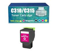 Compatible for Xerox 006R04356 006R04357 006R04358 006R04359 Toner Cartridge, Work with C310 C315 C310DNI C310DNIM C315DNI Printer，Reliability Longevity (Magenta)