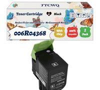 Compatible for Xerox 006R04368 006R04369 006R04370 006R04371 Toner Cartridge Work for Xerox C310V_DNI C315V_DNI Printers, with Chip, High Yield 9500 Pages, High-Definition Printing (1 Pack Black)