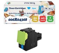 Compatible for Xerox 006R04368 Toner Cartridges Work for Xerox C310VDNI C315VDNI Printers, with Chip, High Yield 9000 Pages, High-Definition Printing (1 Pack Cyan)