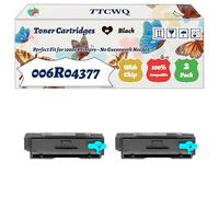 Compatible for Xerox 006R04377 Toner Cartridges Work for Xerox B305 B310 B315 Printers, with Chip, High Yield 9000 Pages, High-Definition Printing (2-Pack Black)