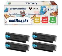 Compatible for Xerox 006R04381 Toner Cartridge Work for Xerox B305 B310 B315 Printers, with Chip, High Yield 20000 Pages, High-Definition Printing (4 Pack Black)