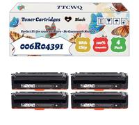 Compatible for Xerox 006R04391 Toner Cartridges Work for Xerox C230 C235 Printers, with Chip, High Yield 3000 Pages, High-Definition Printing (4 Pack Black)