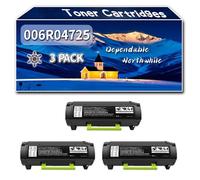 Compatible for Xerox 006R04725 Toner Cartridges, Work for Xerox VersaLink B415 B410 Printers, Toner Cartridges (3 Pack Black)