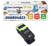Compatible for Xerox 006R04823 006R04820 006R04821 006R04822 Toner Cartridges Work for Xerox C320 C325 Printers, with Chip, High Yield 2200 Pages, High-Definition Printing (1 Pack Yellow)