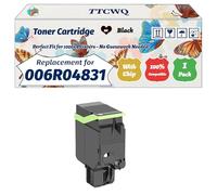 Compatible for Xerox 006R04831 Toner Cartridge Work for Xerox C325 C320 Printers, with Chip, High Yield 8000 Pages, High-Definition Printing (1 Pack Black)