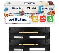 Compatible for Xerox 008R08101 Waste Box Work for Xerox AltaLink B8145 B8155 C8130 C8135 C8145 C8155 Printers, with Chip, High Yield 69000 Pages, High-Definition Printing (2-Pack Black)