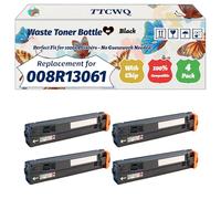 Compatible for Xerox 008R13061 Waste Toner Bottle Work for Xerox AltaLink C8030 C8035 C8045 C8055 C8070 WorkCentre EC7836 Printers (4 Pack Black)