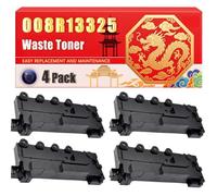 Compatible for Xerox 008R13325 C310 C315 Waste Toner Container Printers, With Chip Large Capacity 35000 Pages (4 Pack Black)