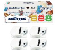 Compatible for Xerox 008R13326 Waste Toner Box Work for Xerox C230 C230DNI C235 C235DNI Printers, with Chip, High Yield 15000 Pages, High-Definition Printing (4 Pack Black)