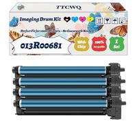 Compatible for Xerox 013R00681 Imaging Drum Kit Work for Xerox AltaLink C8130 C8135 C8145 C8155 C8170 Printers, with Chip, High Yield 80000 Pages, High-Definition Printing (4-Pack BK/C/M/Y)