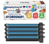 Compatible for Xerox 013R00681 Imaging Drum Kit Work for Xerox AltaLInk C8130 C8135 C8145 C8155 C8170 Printers, with Chip, High Yield 80000 Pages, High-Definition Printing (4-Pack BK/C/M/Y)
