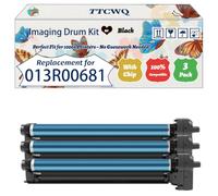 Compatible for Xerox 013R00681 Imaging Drum Kit Work for Xerox AltaLInk C8130 C8135 C8145 C8155 C8170 Printers, with Chip, High Yield 80000 Pages, High-Definition Printing (3 Pack Black)