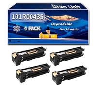 Compatible for Xerox 101R00435 Drum Unit, Work for Xerox WorkCenter 5225 5230 5222 5225 5230 Printers, Drum Unit (4 Pack Black)