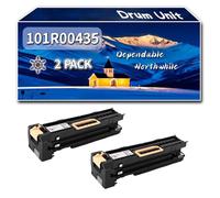 Compatible for Xerox 101R00435 Drum Unit, Work for Xerox WorkCenter 5225 5230 5222 5225 5230 Printers, Drum Unit (2-Pack Black)