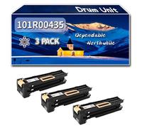 Compatible for Xerox 101R00435 Drum Unit, Work for Xerox WorkCenter 5225 5230 5222 5225 5230 Printers, Drum Unit (3 Pack Black)
