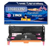 Compatible for Xerox 106R01392 Toner Cartridges, Work for Xerox Phaser 6280 6280V/DN 6280V/N Printers, Toner Cartridges 106R01393 106R01394 (1 Pack Magenta)