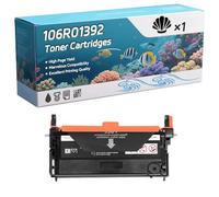 Compatible for Xerox 106R01392 Toner Cartridges, Work for Xerox Phaser 6280 6280V/DN 6280V/N Printers, Toner Cartridges 106R01393 106R01394 (1 Pack Black)