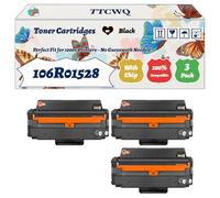 Compatible for Xerox 106R01528 Toner Cartridges Work for Xerox WorkCentre 3500 Series 3550 3550 M 3550 Series 3550 T 3550 TM 3550 TS 3550 Printers (3 Pack Black)